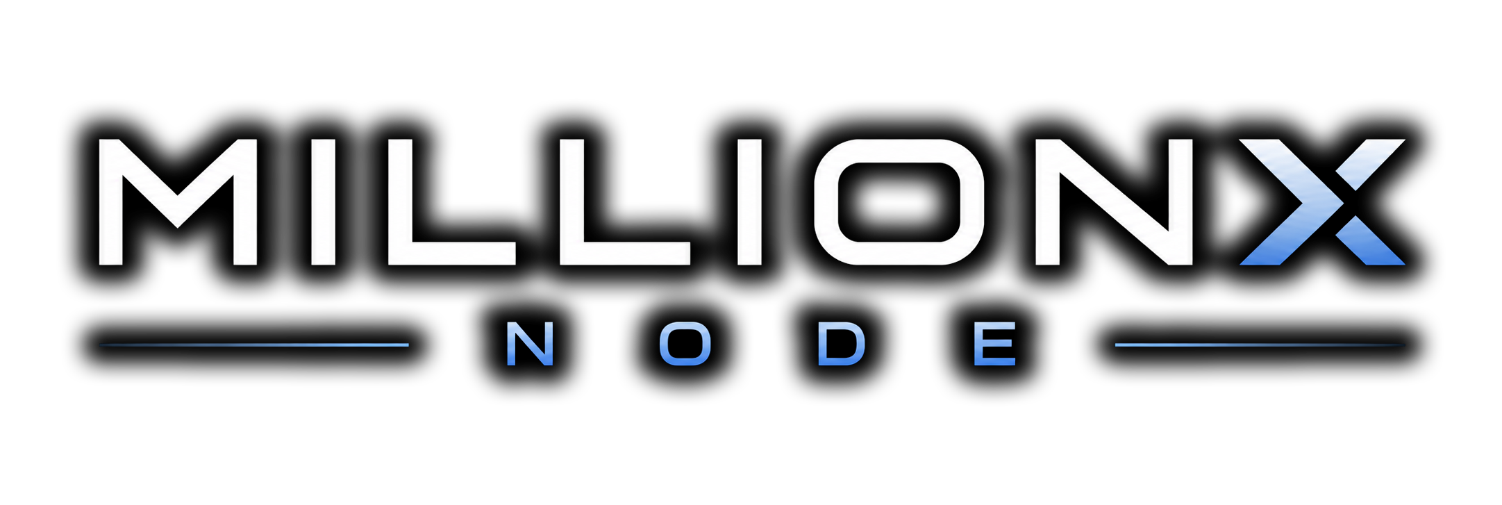 MillionX Node wordmark